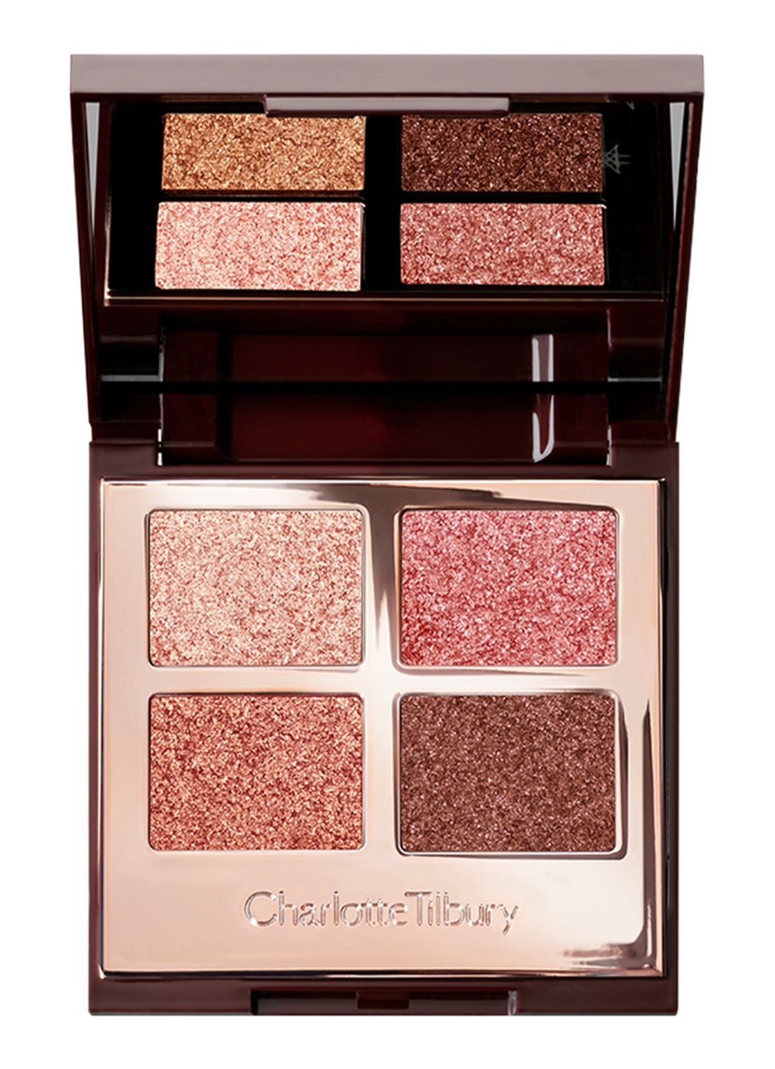 Charlotte Tilbury Luxury Palette Of Pops - oogschaduw palette - voorkant 5 pillow talk