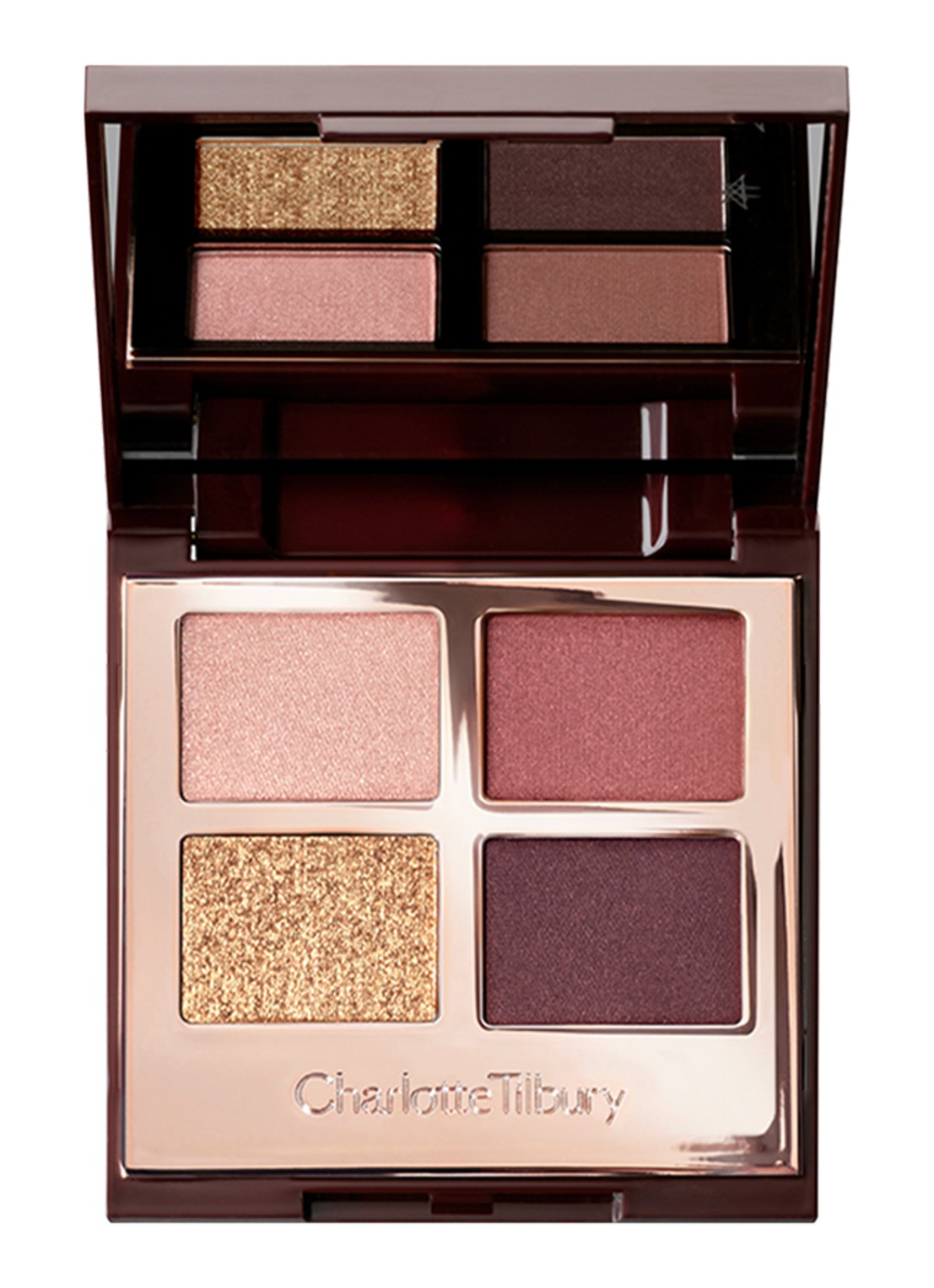 Charlotte Tilbury Luxury Palette - oogschaduw palette - voorkant the vintage vamp