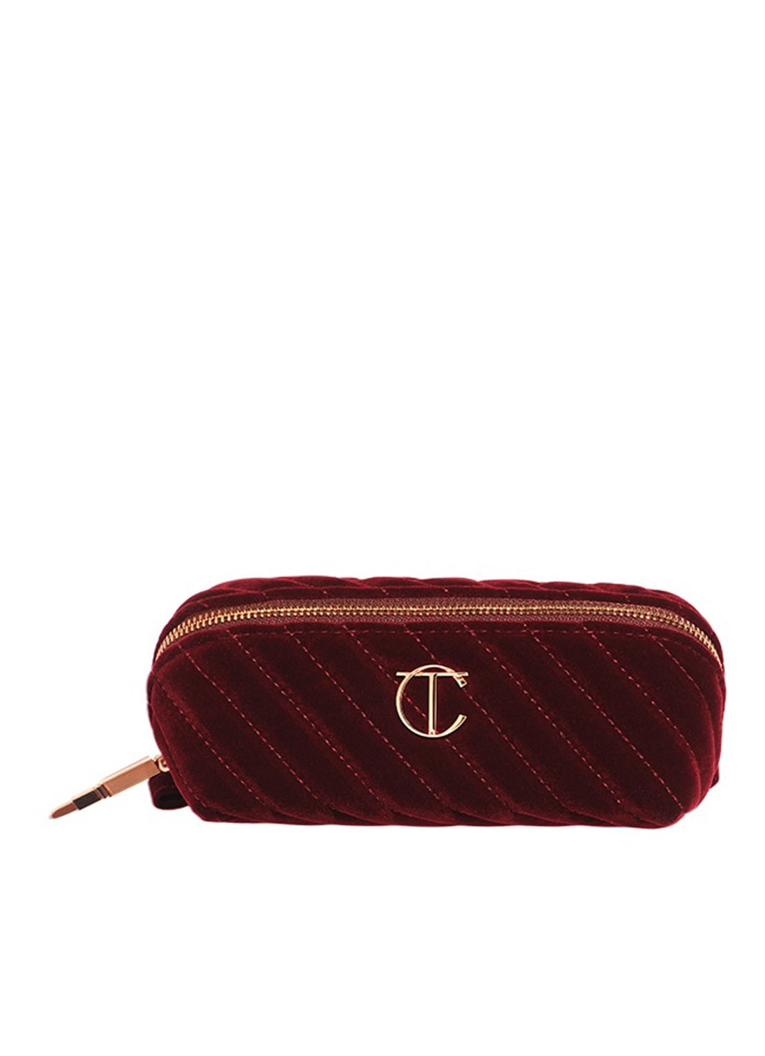 Charlotte Tilbury Makeup Bag Of Dreams - make-up tas - voorkant bordeauxrood