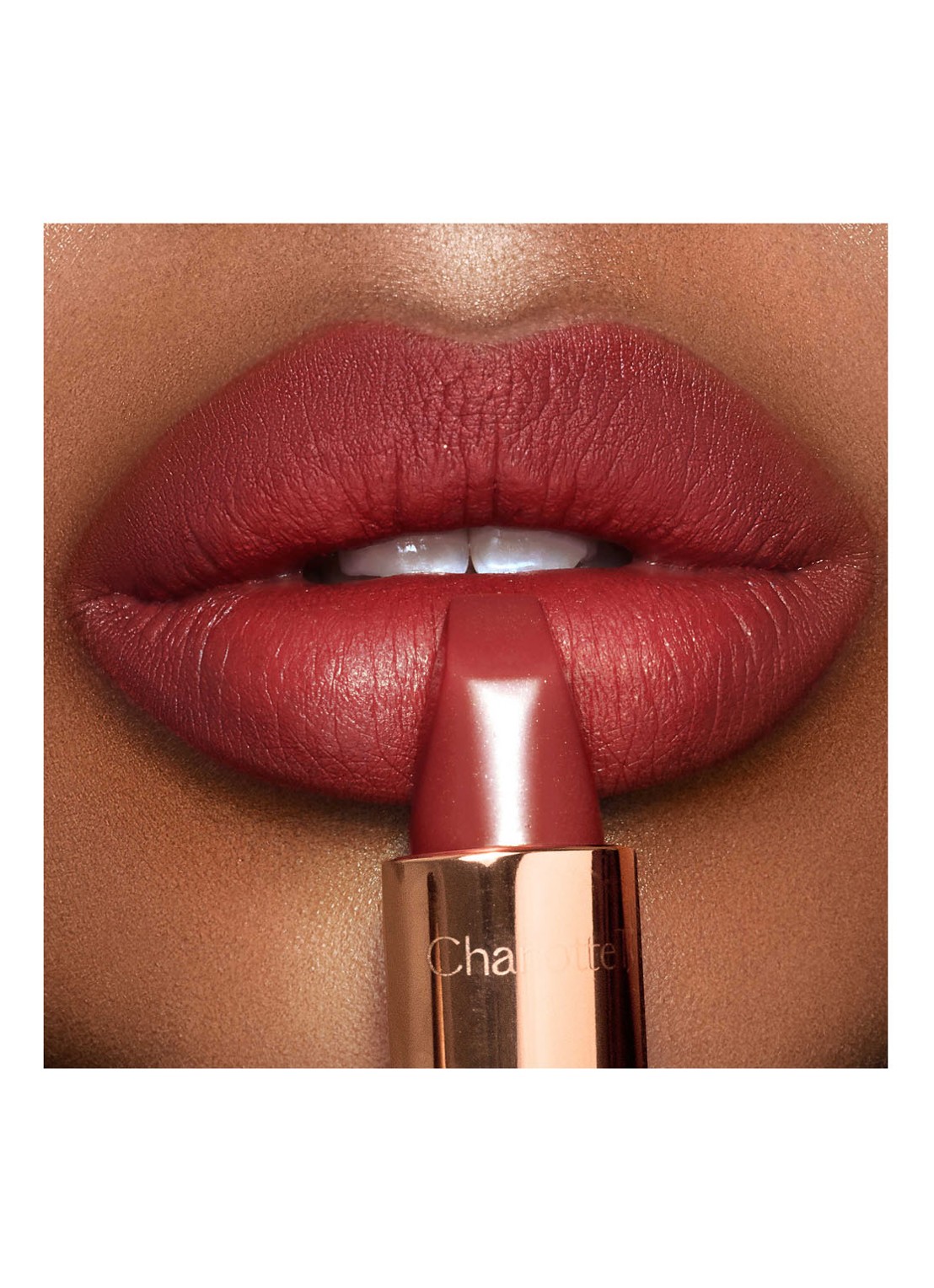 Charlotte Tilbury Matte Revolution - lipstick - detail 5 walk of no shame
