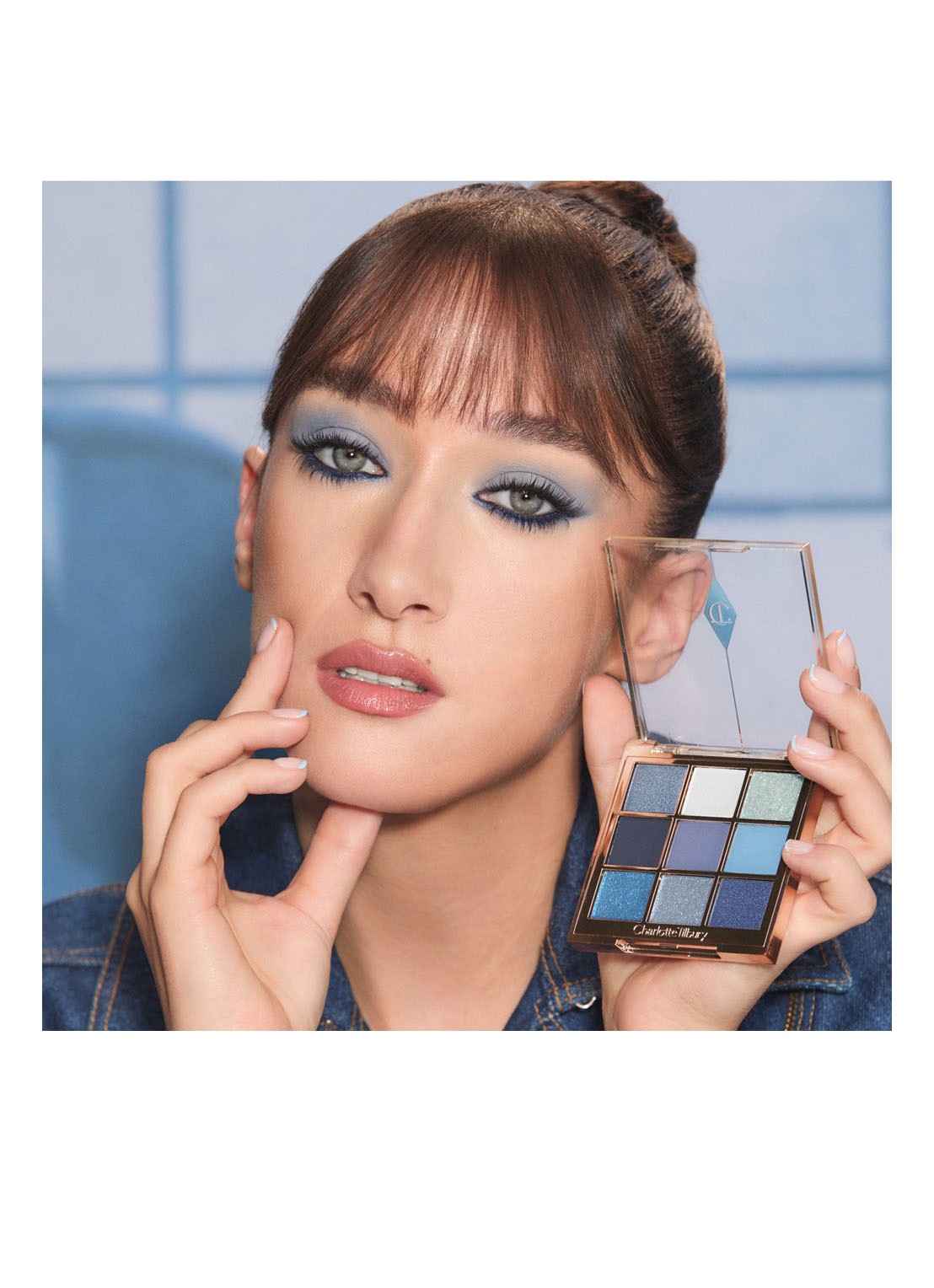 Charlotte Tilbury Palette Of Beautifying Eye Trends - oogschaduwpalette  - detail 6 denim dimension