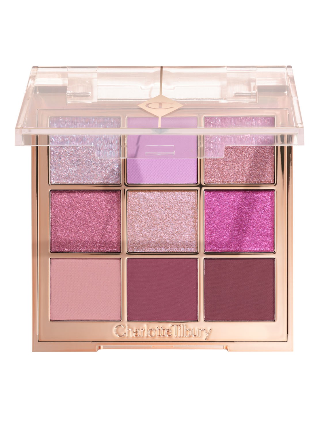 Charlotte Tilbury Palette Of Beautifying Eye Trends - oogschaduwpalette  - voorkant digital lilac