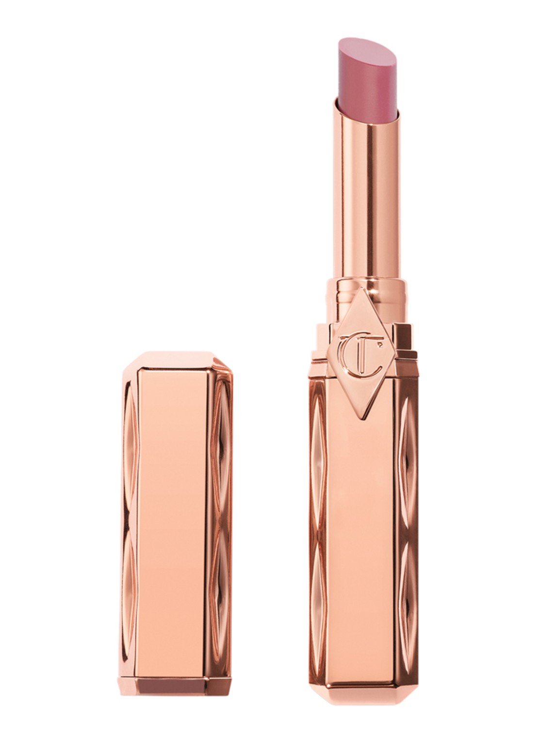 Charlotte Tilbury Pillow Talk Blush Balm - lipstick - voorkant 7 pillow talk medium