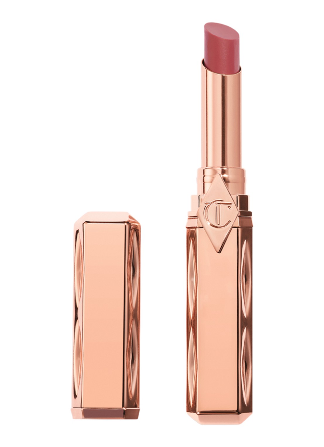 Charlotte Tilbury Pillow Talk Blush Balm - lipstick - voorkant 6 blushed rose