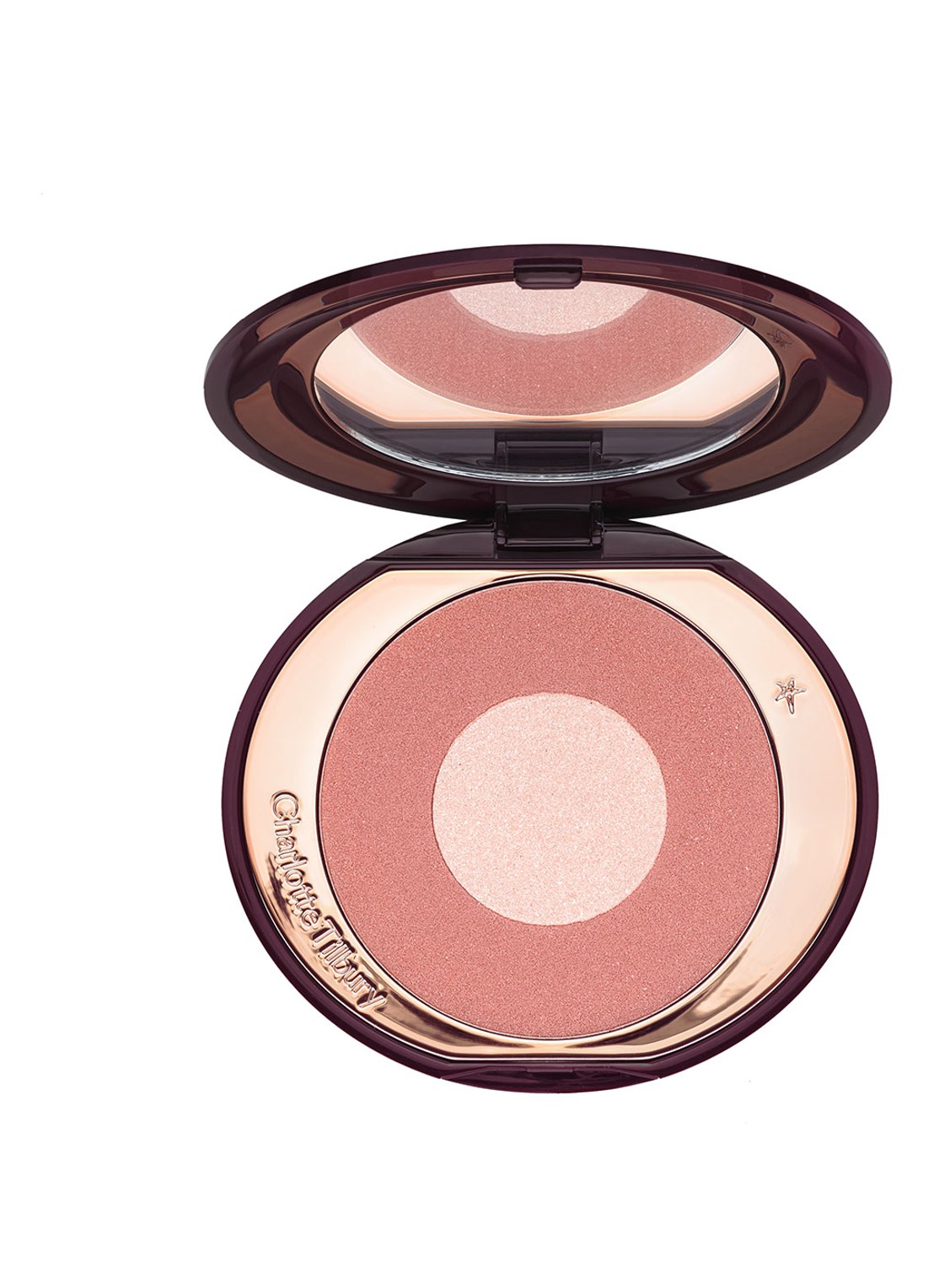 Charlotte Tilbury Pillow Talk Cheek to Chic - blush - voorkant pillow talk 