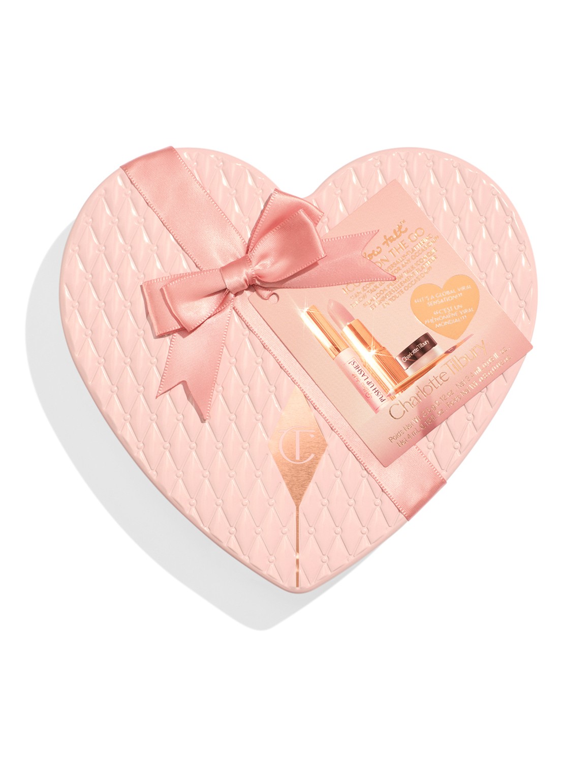 Charlotte Tilbury Pillow Talk Icons On The Go - make-up set t.w.v. €90 - voorkant 3 undefined