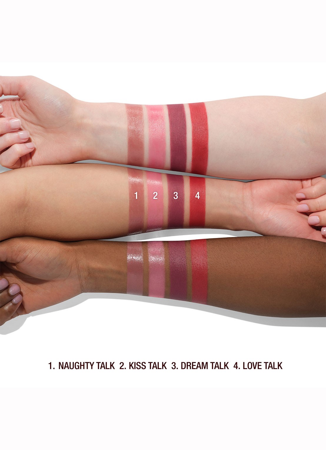 Charlotte Tilbury Pillow Talk Love Effect Lipstick - limited edition lipstick - detail 4 love talk