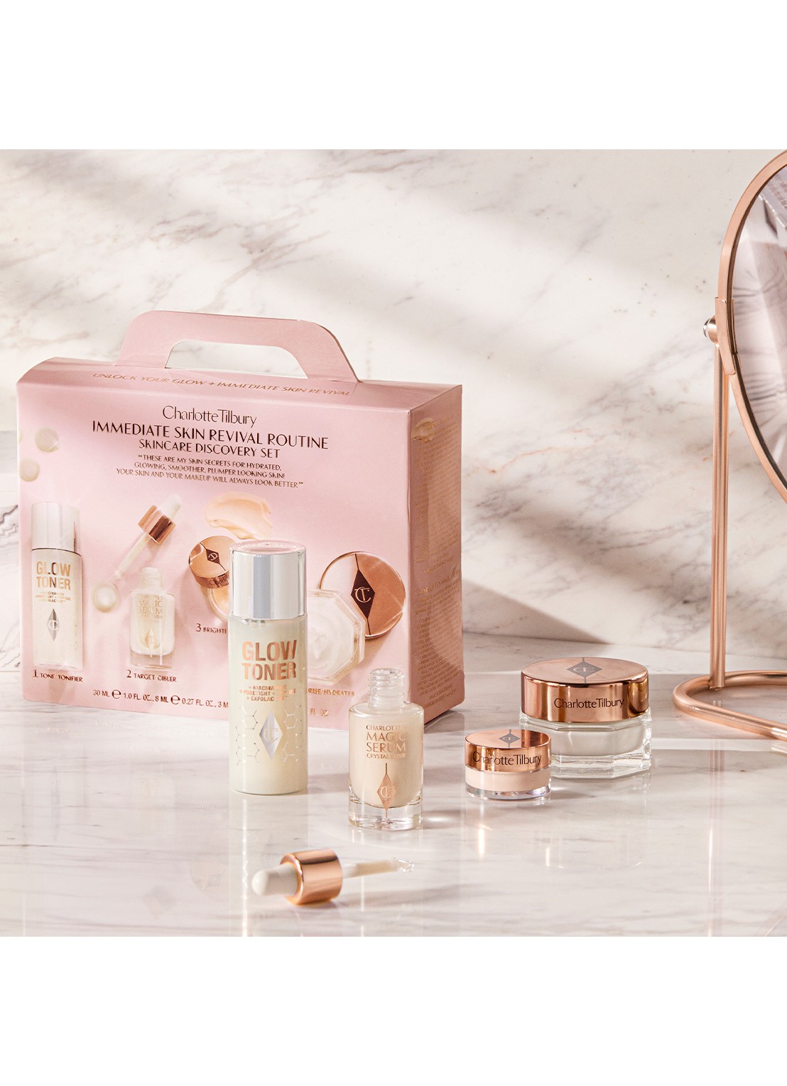 Charlotte Tilbury Skincare Discovery Set - verzorgingsset  - detail 5 beige