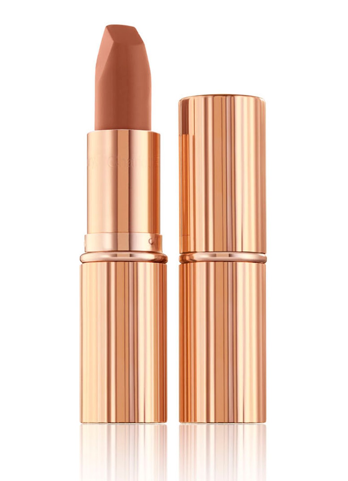 Charlotte Tilbury Super Nudes Lipstick - voorkant 2 catwalking