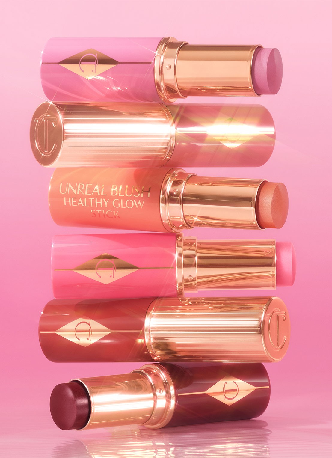 Charlotte Tilbury Unreal Blush Healthy Glow Stick - blush - detail 4 pretty glow