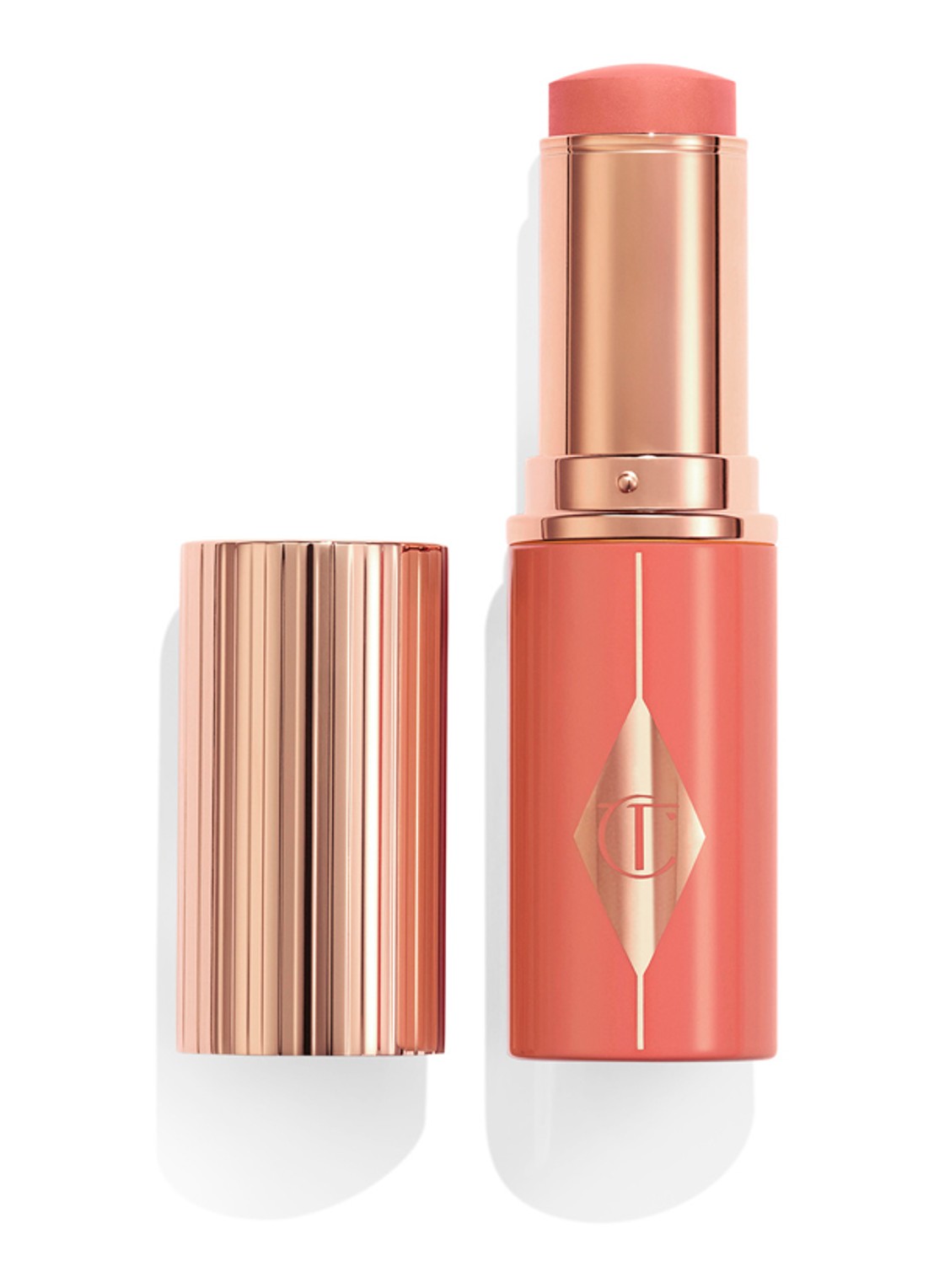 Charlotte Tilbury Unreal Blush Healthy Glow Stick - blush - voorkant peachy glow