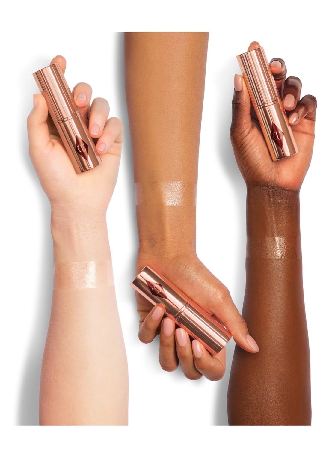 Charlotte Tilbury Unreal Highlighter Fresh Healthy Glow Stick - detail 3 glazed goddess