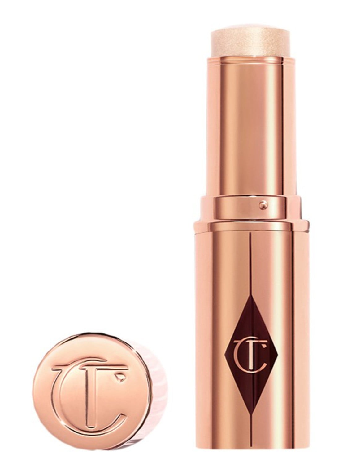Charlotte Tilbury Unreal Highlighter Fresh Healthy Glow Stick - voorkant 6 glazed goddess