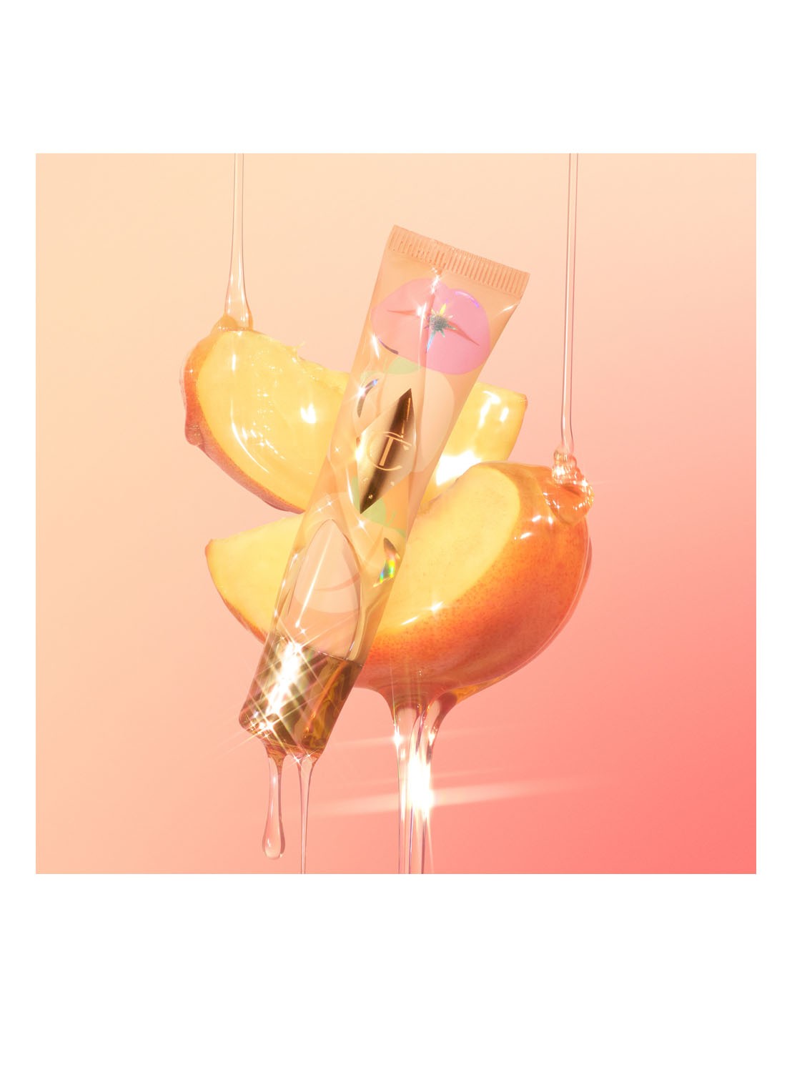 Charlotte Tilbury Unreal Lips Healthy Glow Nectar Oil - lipolie - detail 4 pure peach