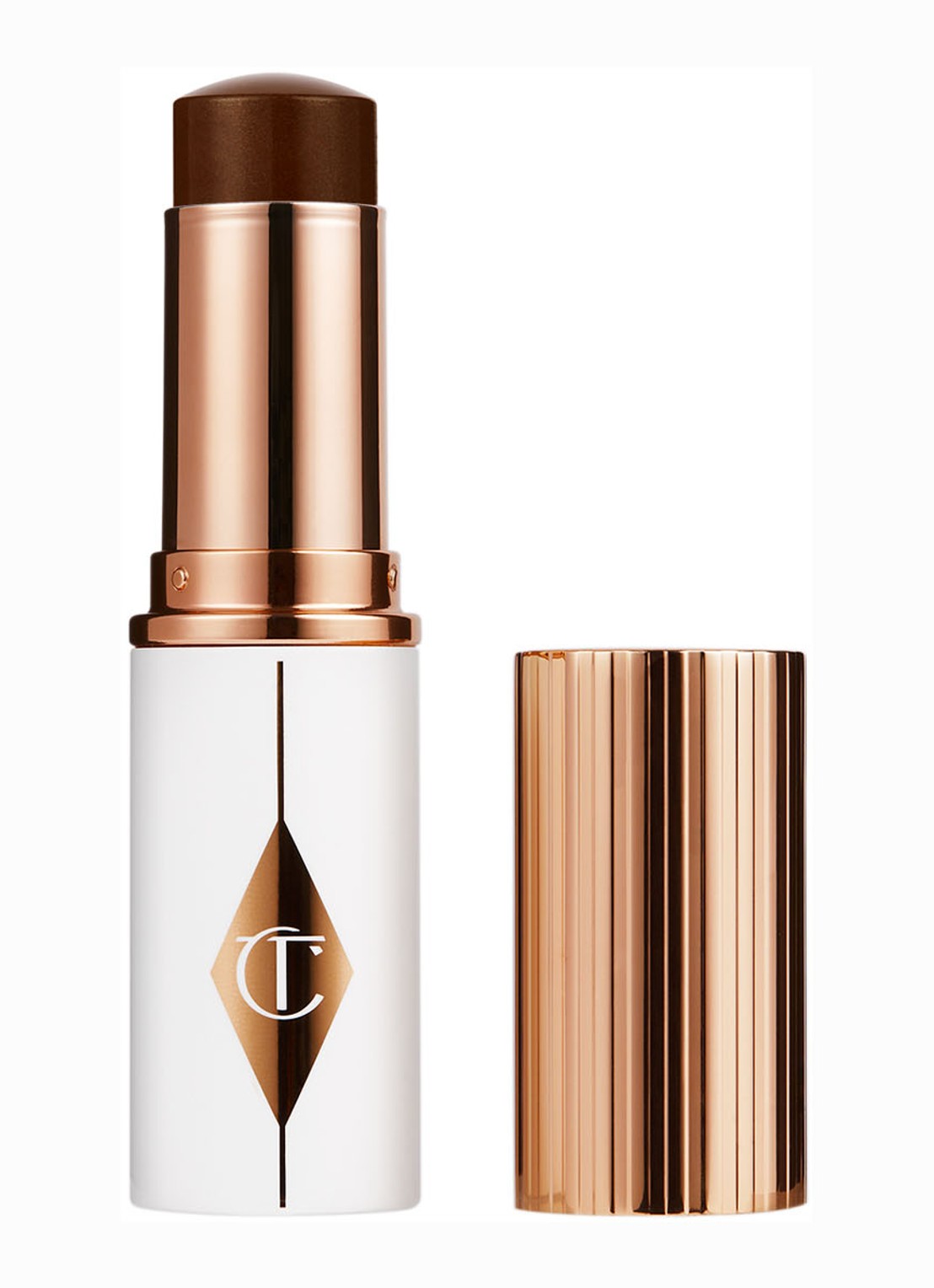 Charlotte Tilbury Unreal Skin Sheer Glow Tint - hydraterende foundation stick - voorkant 17 deep