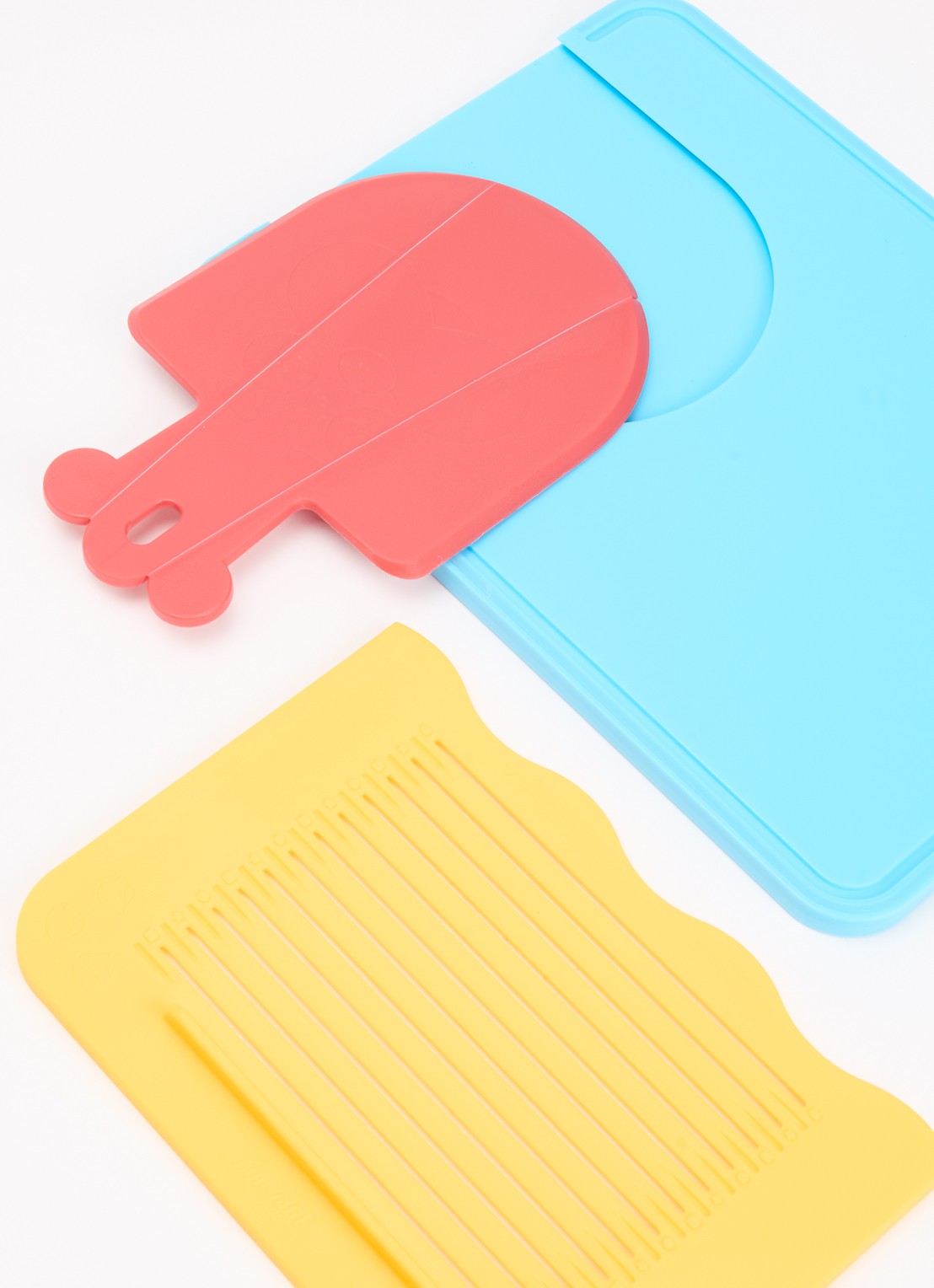Chefclub Sijplank 24,5 x 39,5 cm 3-delig  - voorkant 2 blauw