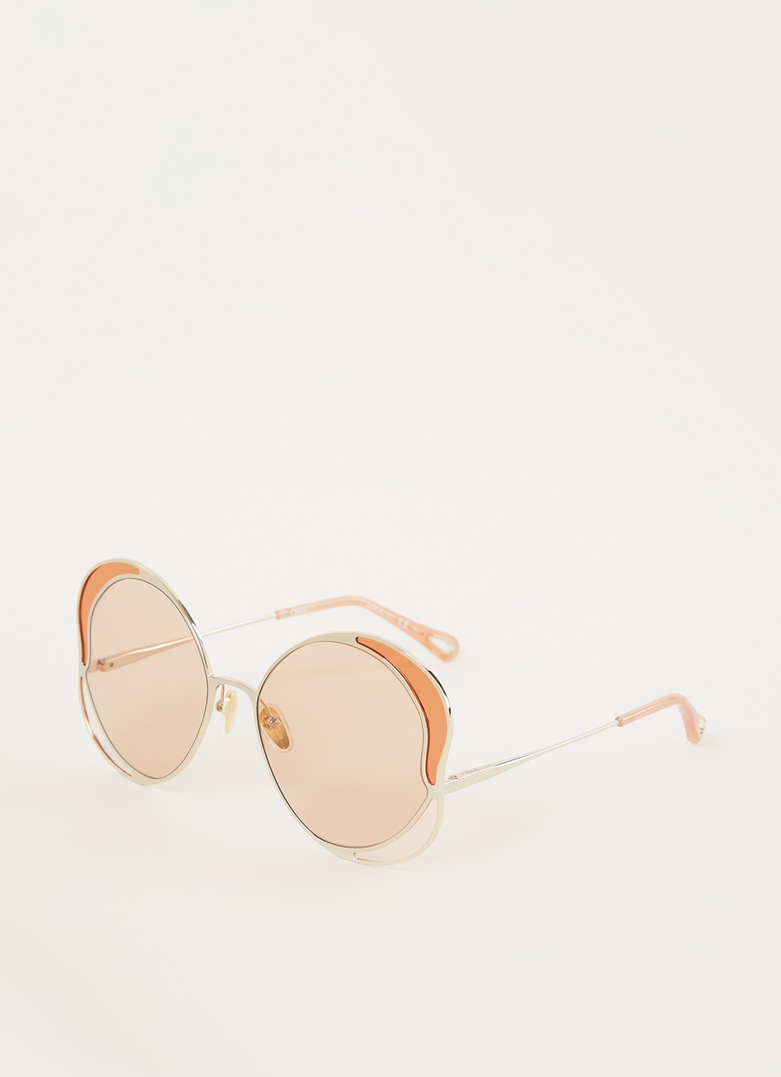 Chloé Butterfly zonnebril CH0024S - voorkant goud