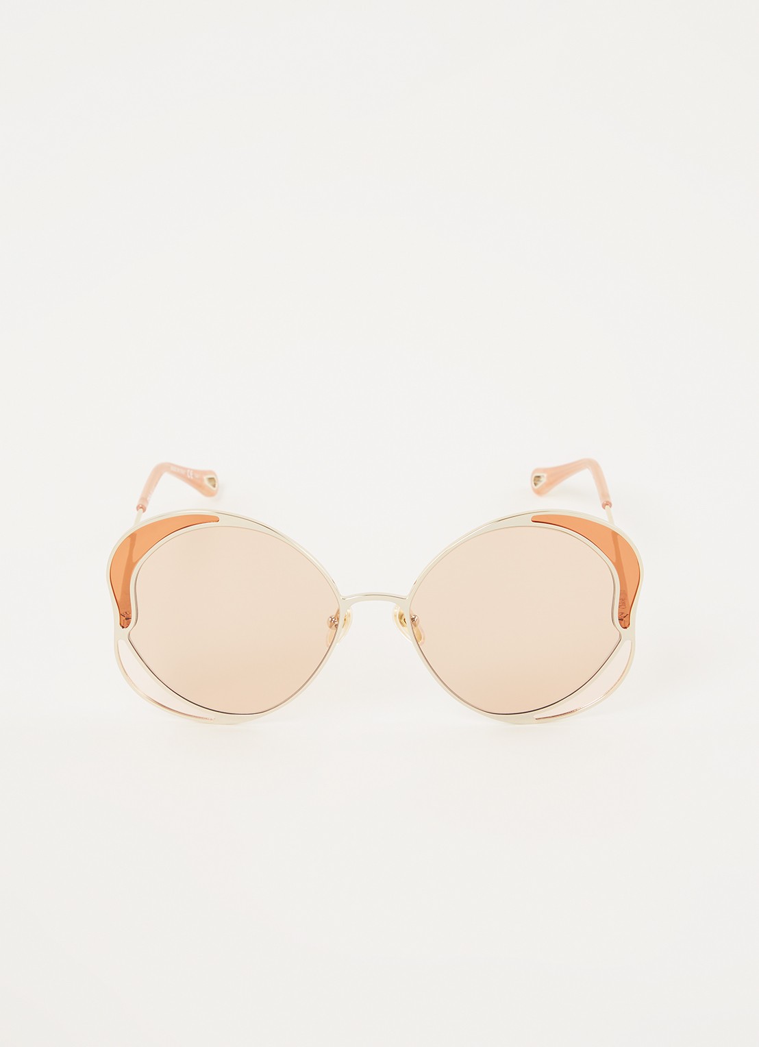 Chloé Butterfly zonnebril CH0024S - voorkant 2 goud