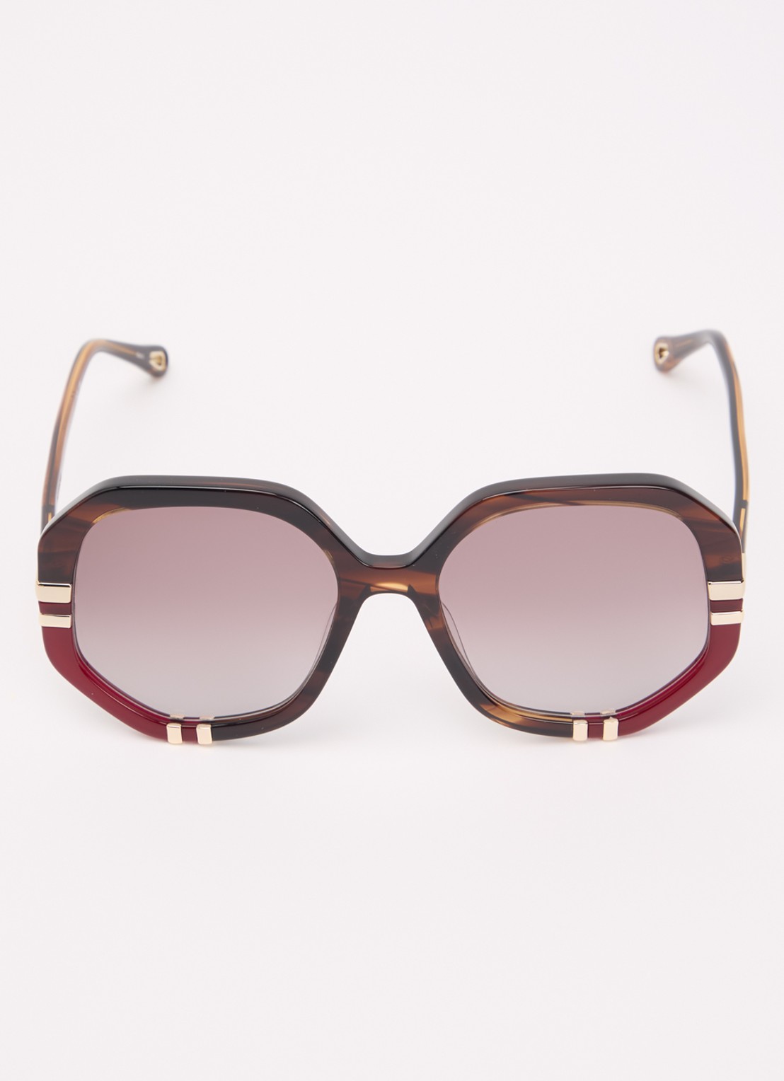 Chloé Butterfly zonnebril CH0105S - detail bruin