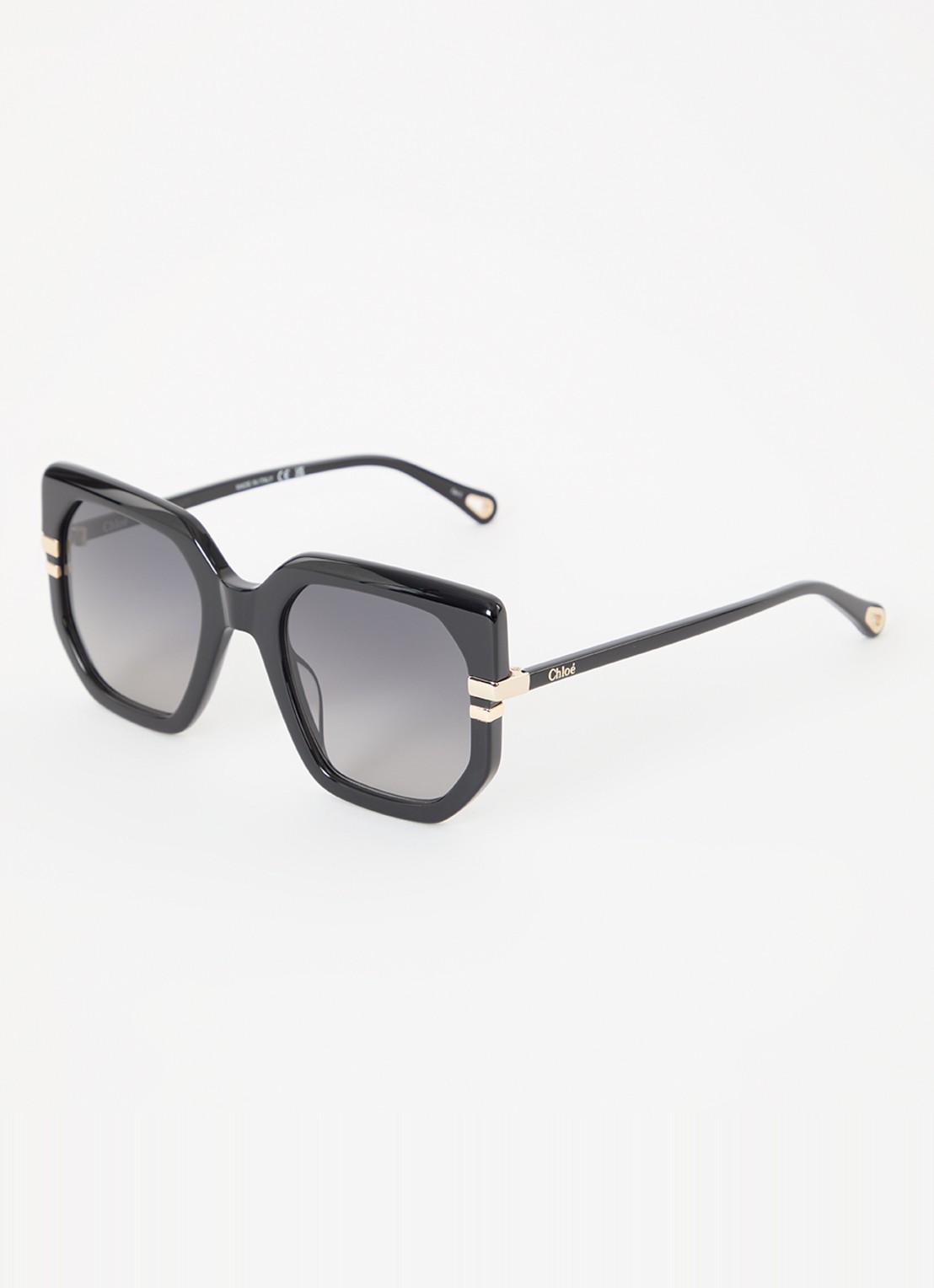 Chloé Butterfly zonnebril CH0240S - voorkant 4 zwart