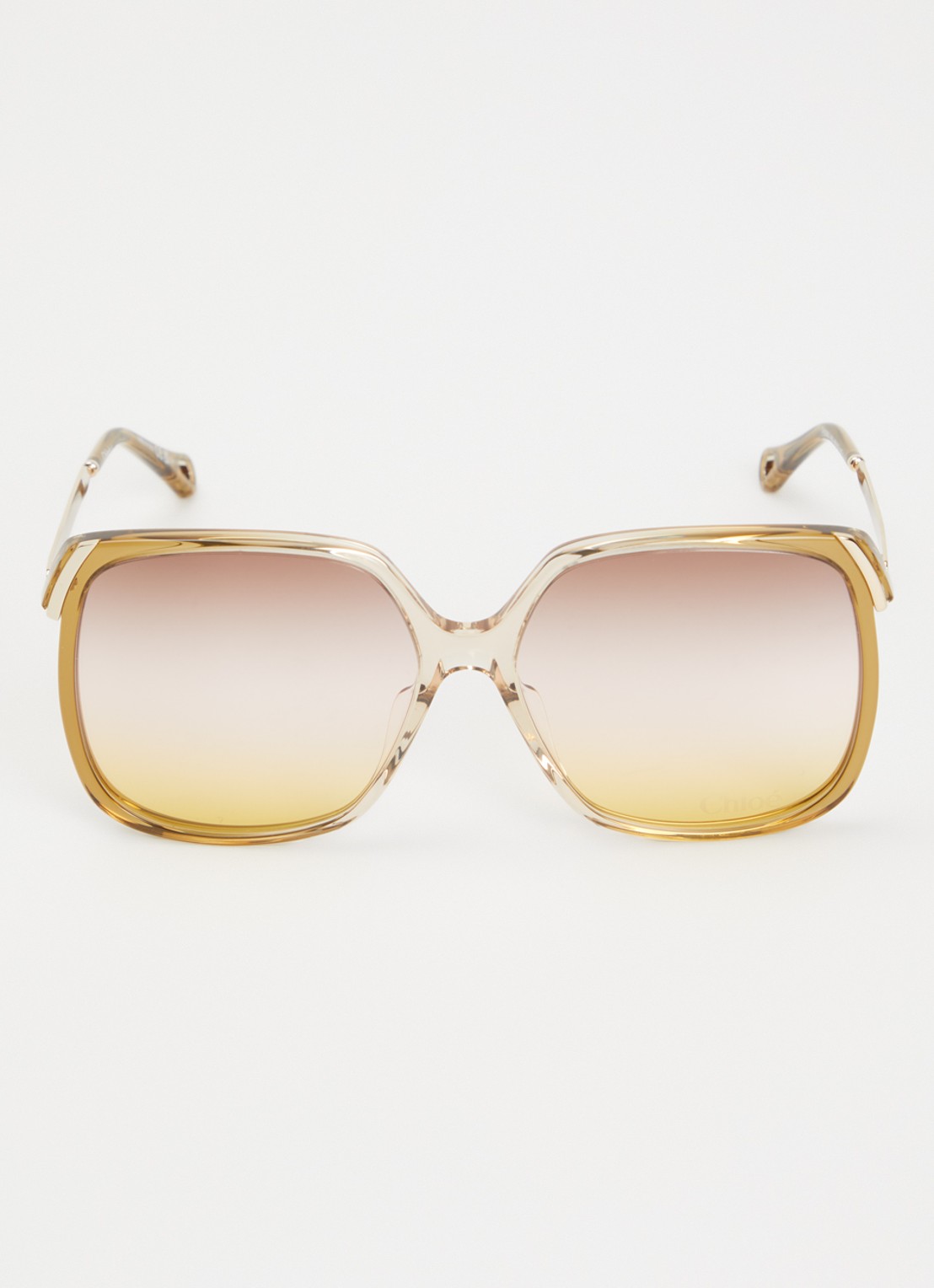 Chloé Butterfly zonnebril CH0286S - detail lichtbruin