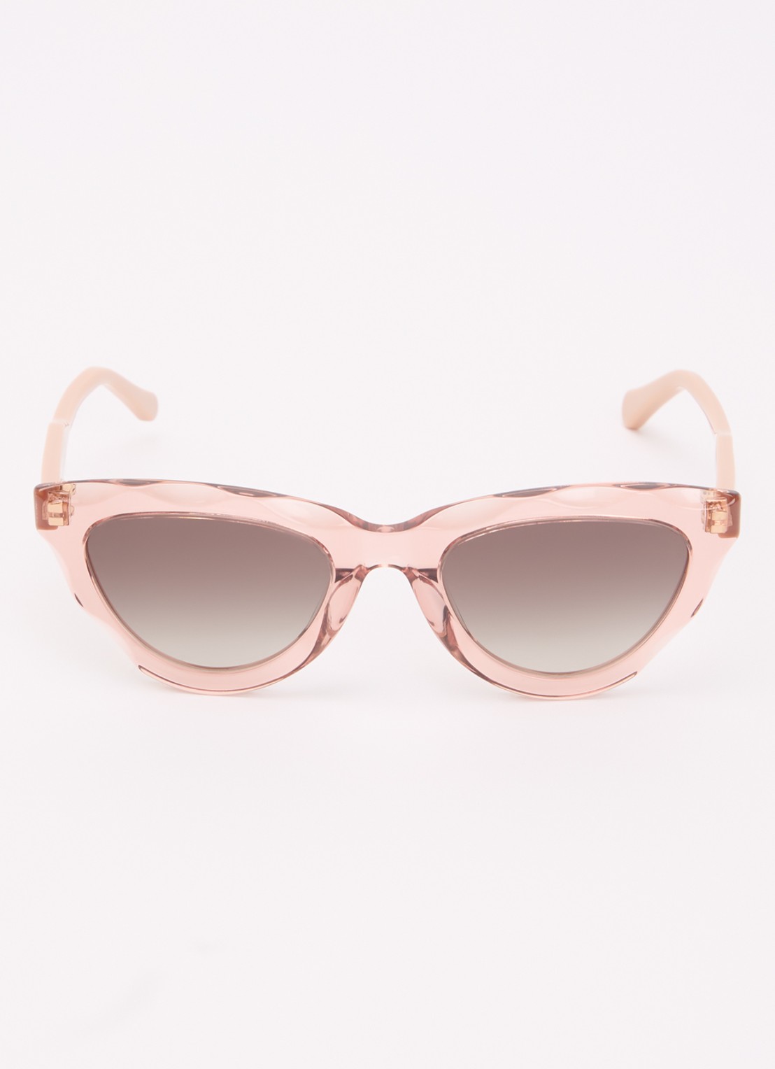 Chloé Cat Eye zonnebril CH0294S - detail 2 lichtroze