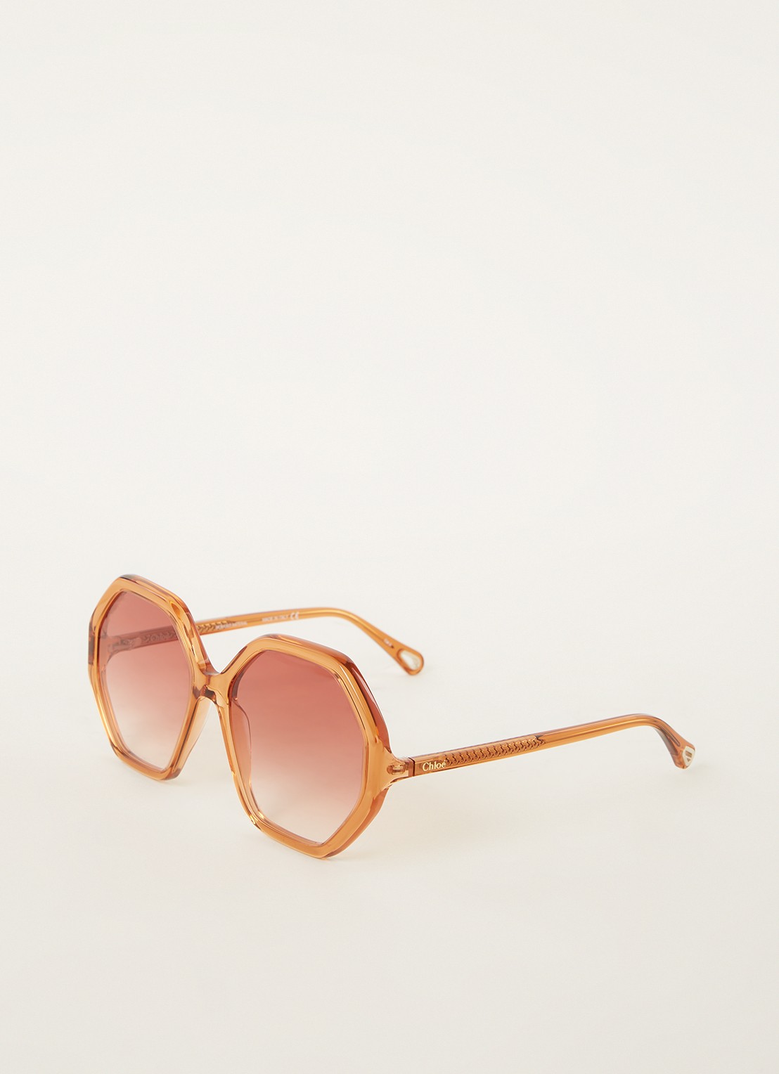 Chloé Esther zonnebril CH0008S - voorkant oranje