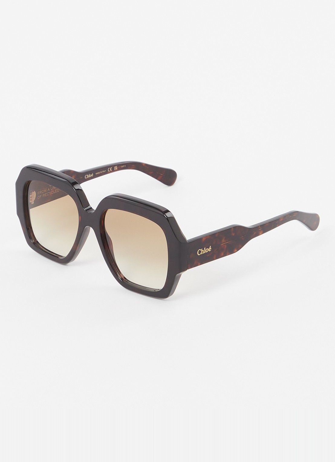 Chloé Gayia zonnebril CH0154S - voorkant donkerbruin