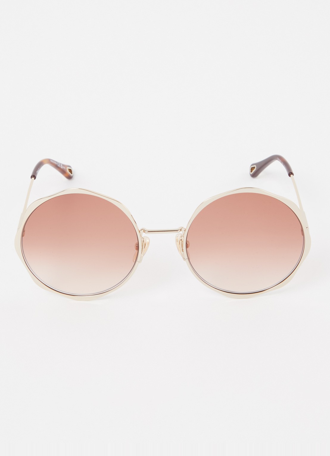 Chloé Honoré zonnebril CH0184S - detail 3 goud
