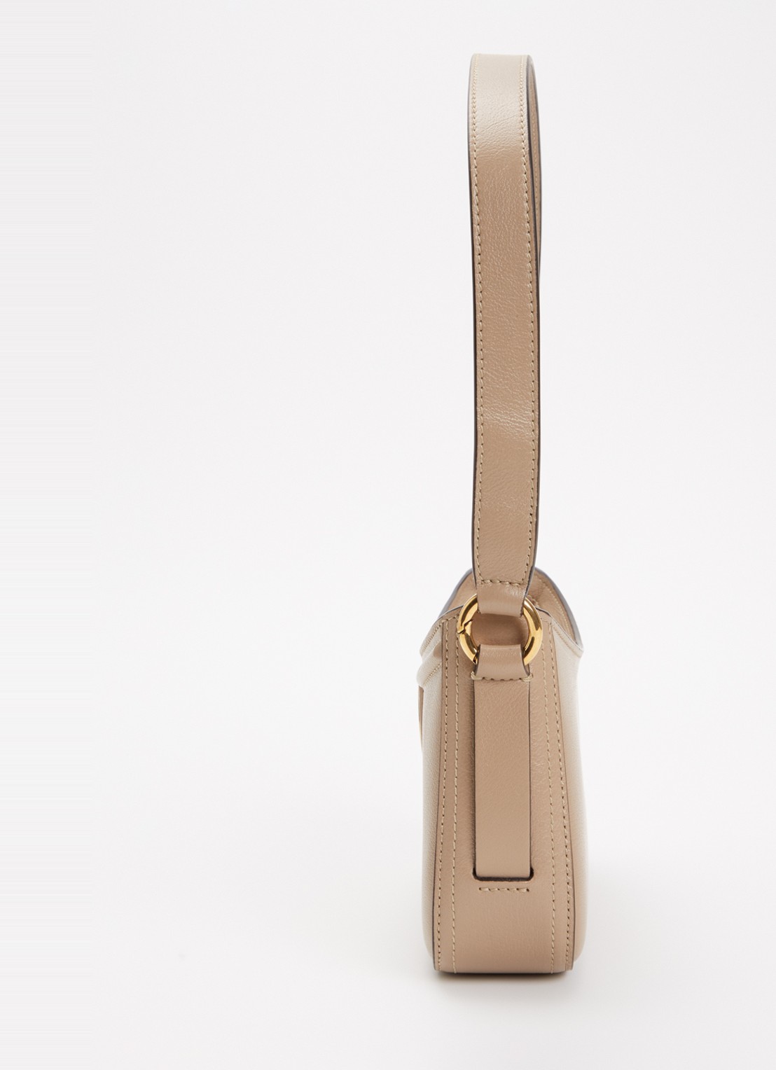Chloé Horse Medal schoudertas van leer - detail 3 beige