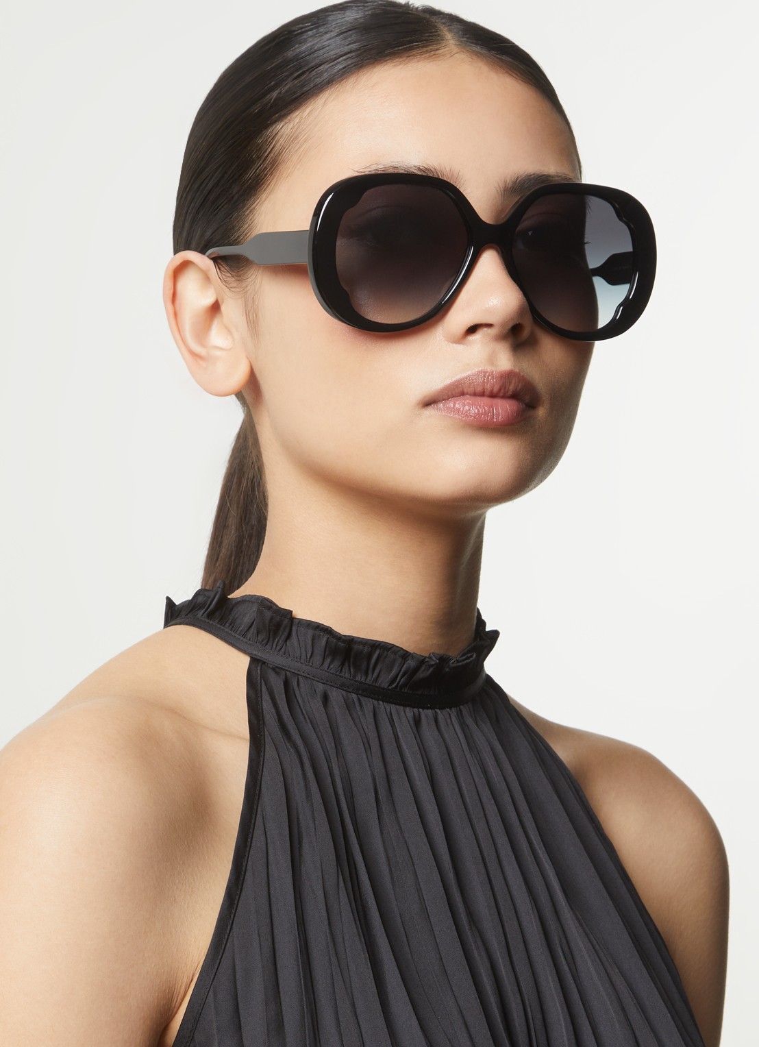 Chloé Lilli zonnebril CH0195S - voorkant 5 zwart