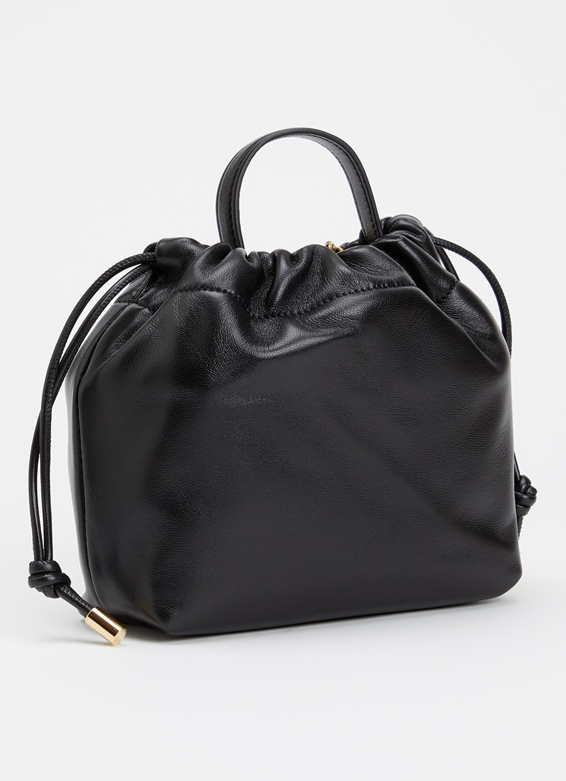 Chloé Mini Icons schoudertas van lamsleer - achterkant 6 zwart