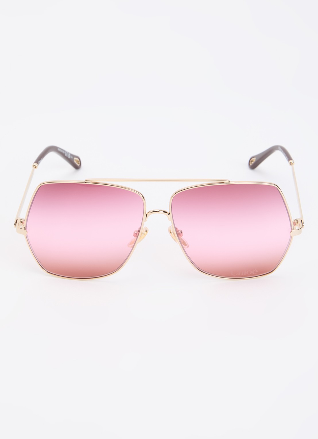 Chloé Piloten zonnebril CH0278S - detail goud