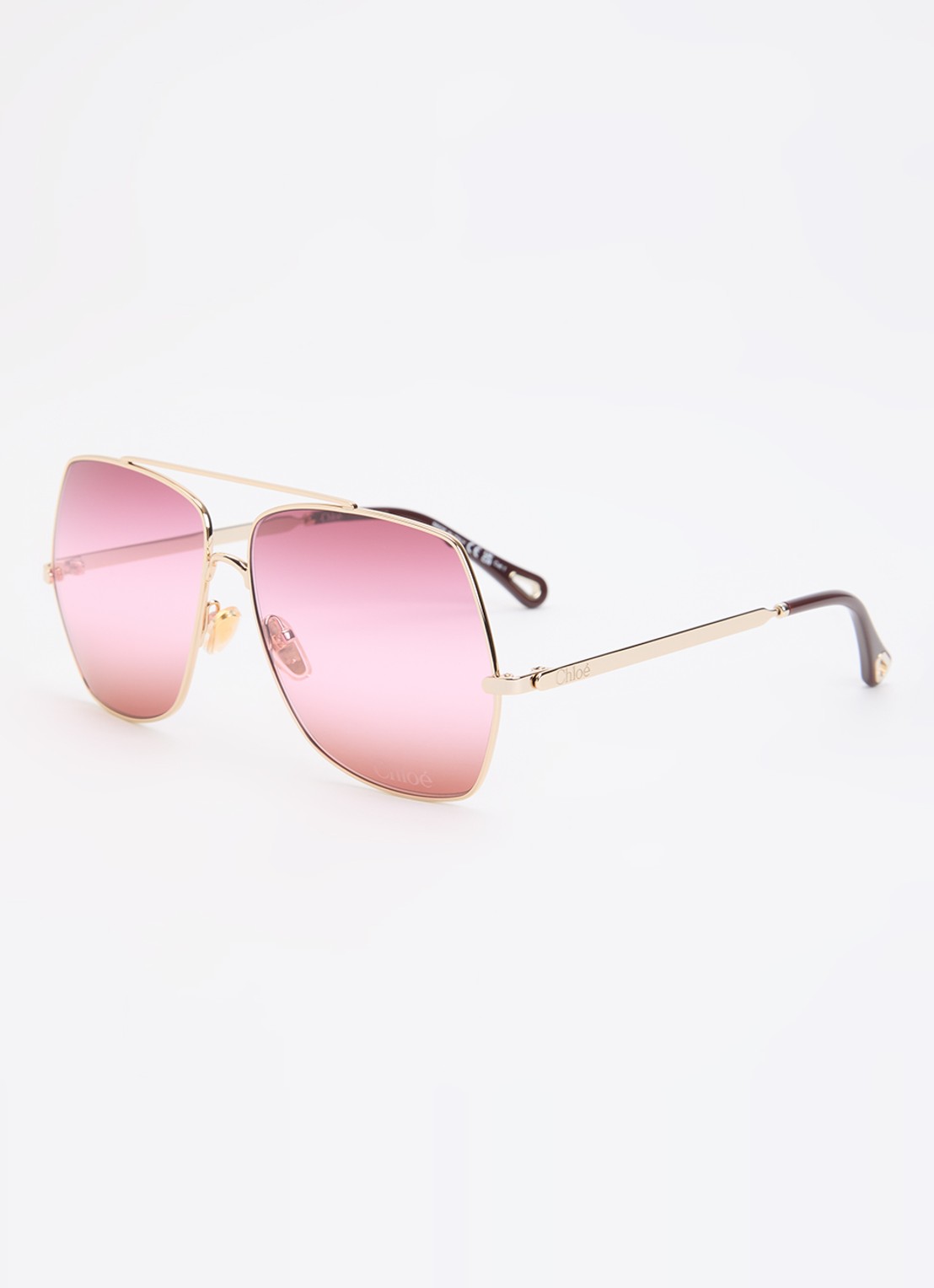 Chloé Piloten zonnebril CH0278S - voorkant 4 goud