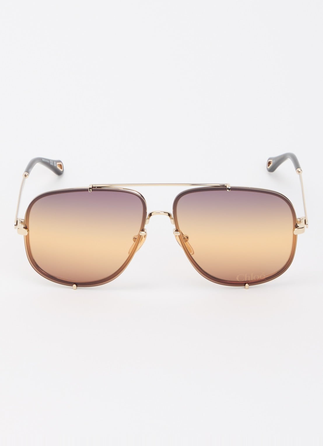Chloé Piloten zonnebril CH0348S - detail 2 goud