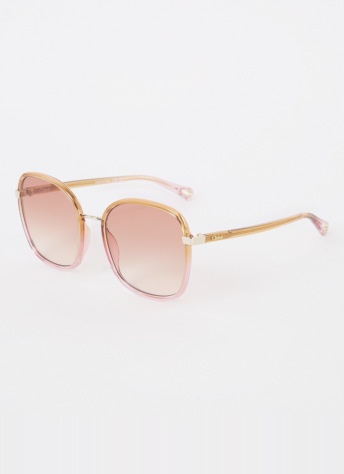 Chloé Retro zonnebril CH0031S - voorkant roze