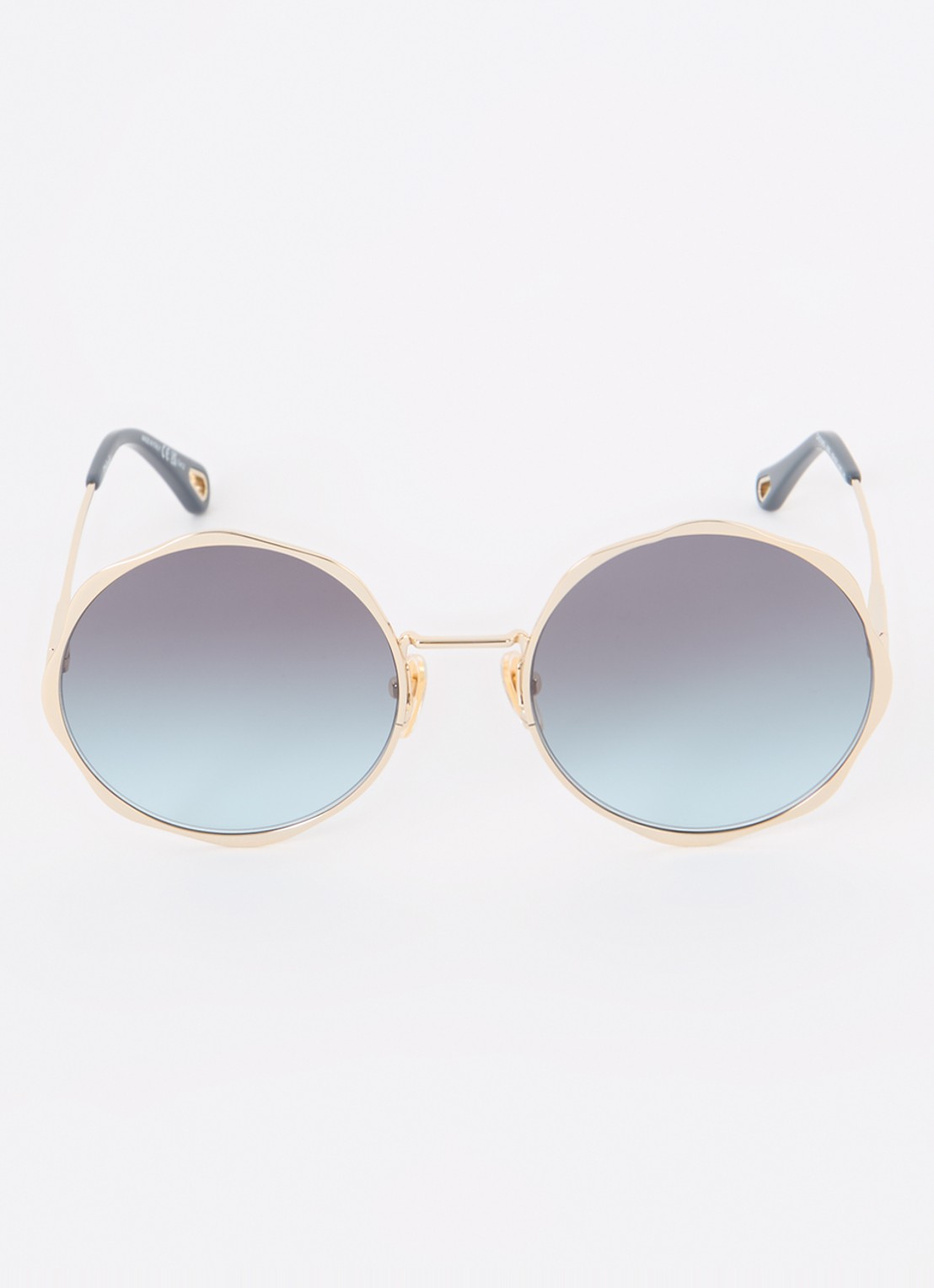 Chloé Retro zonnebril CH0184S  - detail 3 goud