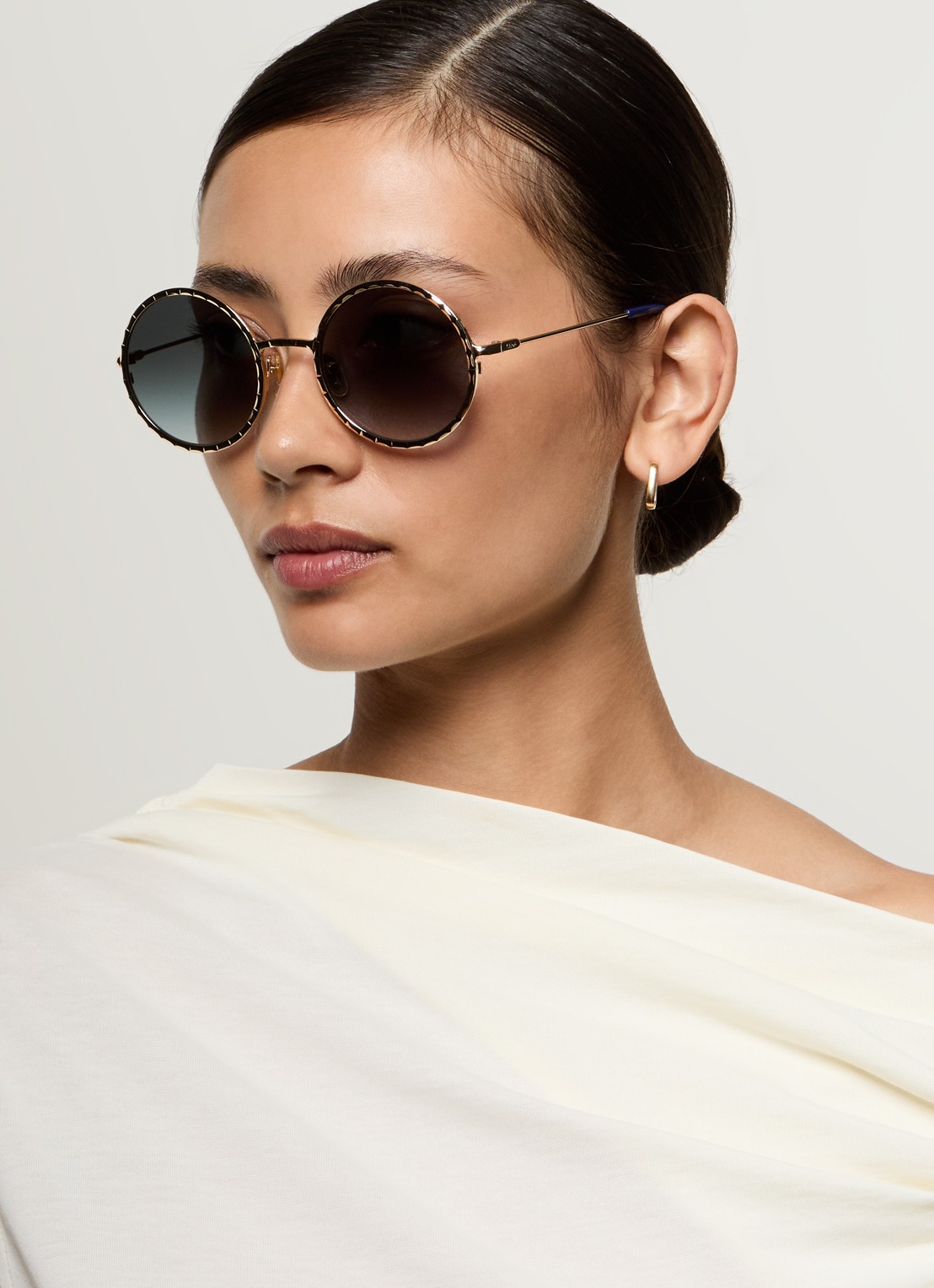 Chloé Retro zonnebril CH0230S - voorkant 5 goud