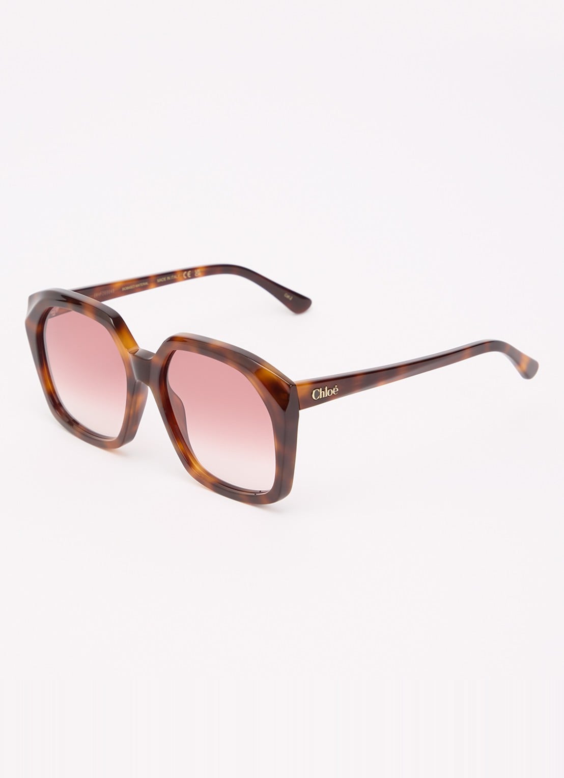 Chloé Retro zonnebril CH0280S - voorkant 4 bruin