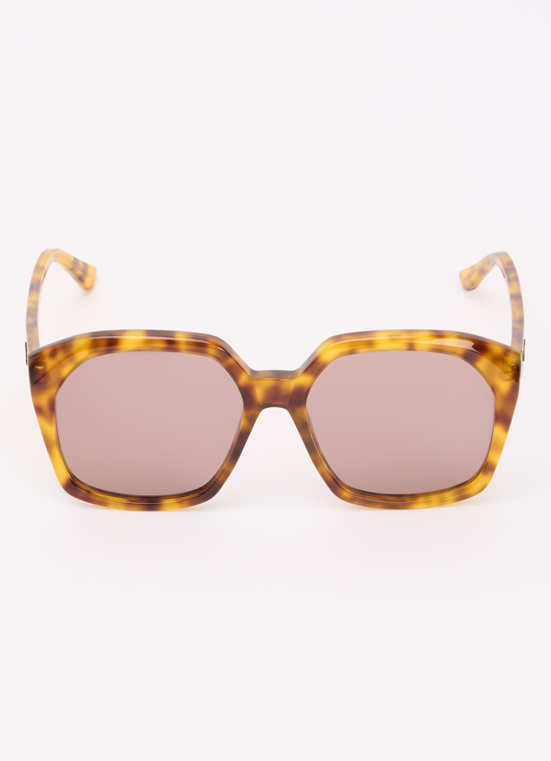 Chloé Retro zonnebril CH0280S - detail geel