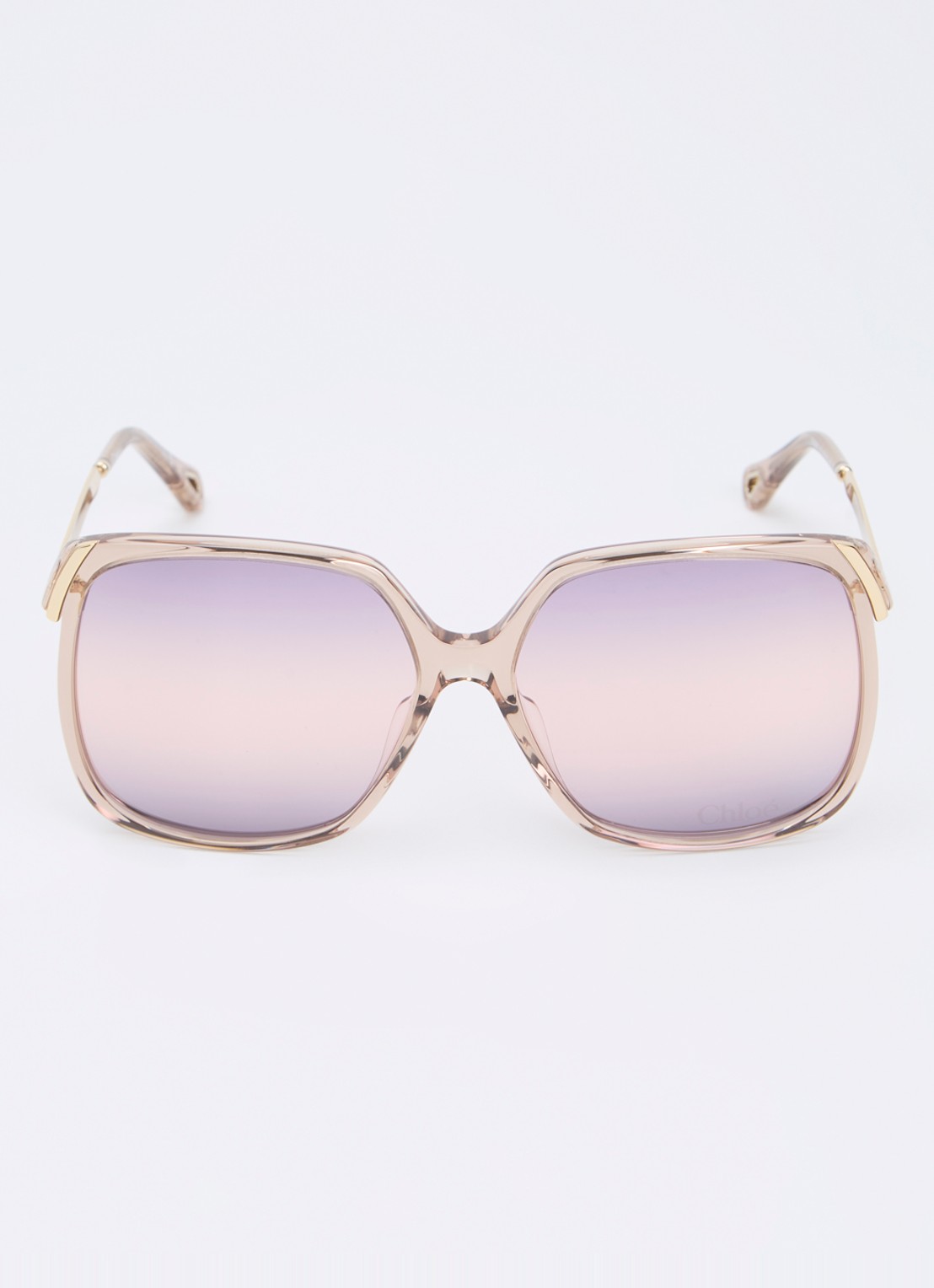 Chloé Retro zonnebril CH0286S - detail 2 goud