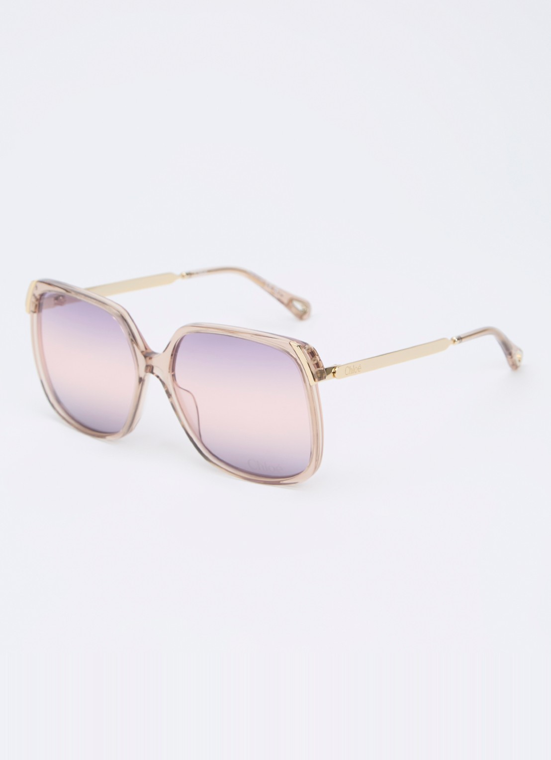 Chloé Retro zonnebril CH0286S - voorkant goud
