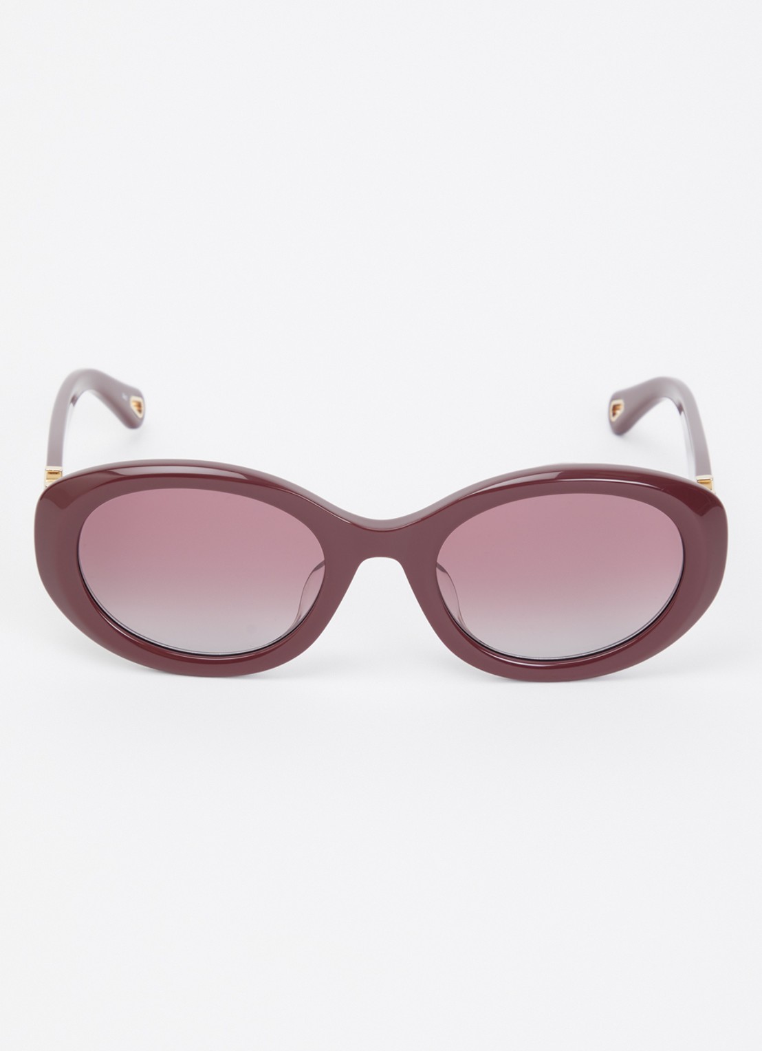 Chloé Retro zonnebril CH0323SK - detail 2 bordeauxrood