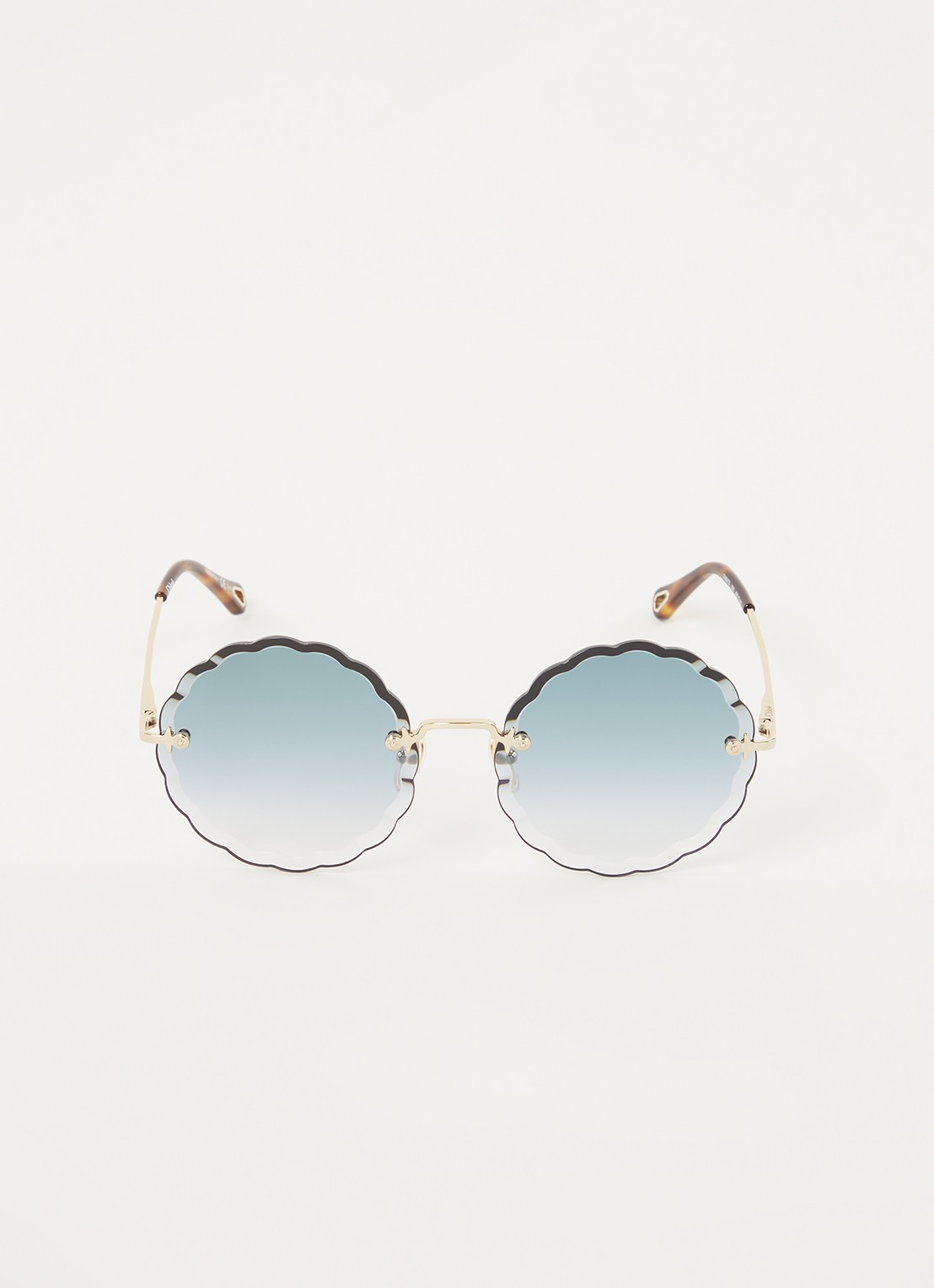 Chloé Rosie Petite zonnebril CH0047S - voorkant 2 goud