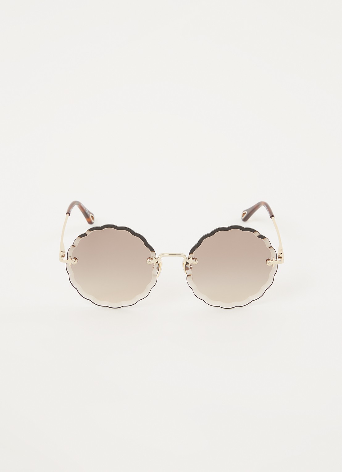 Chloé Rosie zonnebril CH0047S - voorkant 4 goud
