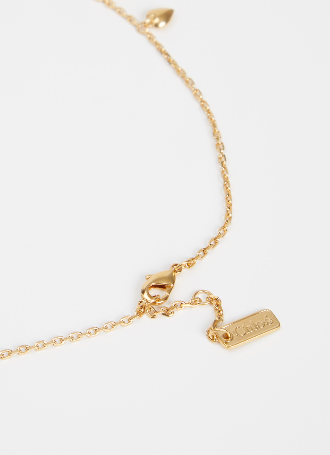 Chloé The Chloé Mini Paddington ketting veguld - detail 3 goud