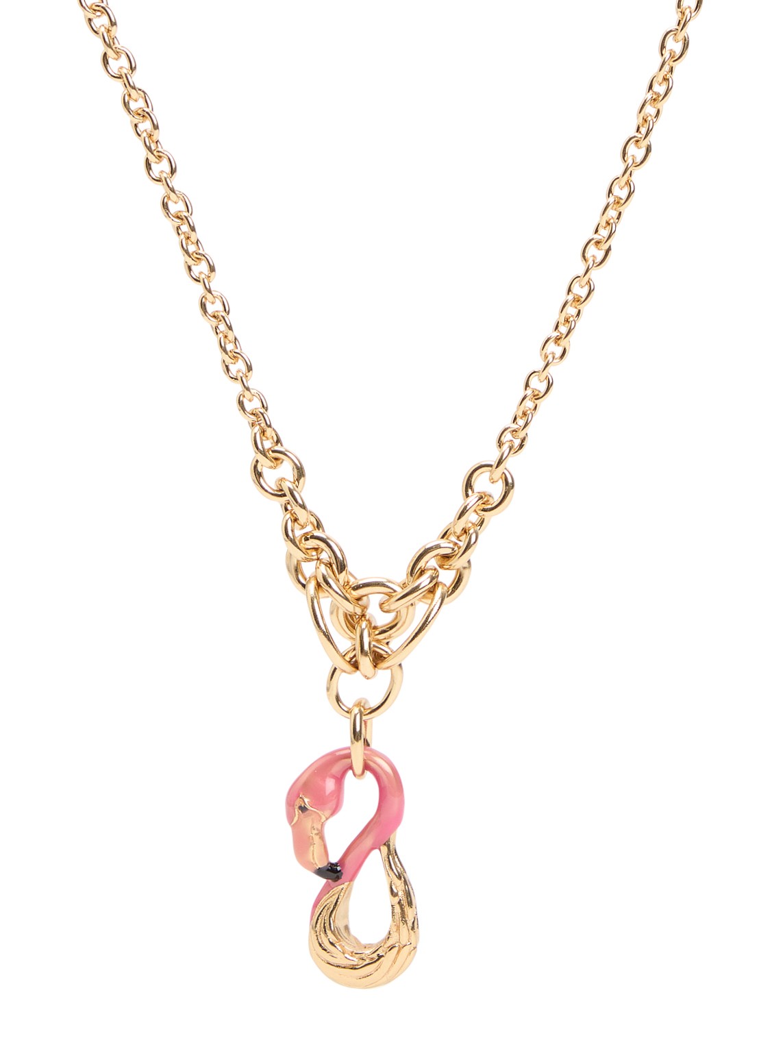 Chloé The Chloé Tropicus ketting met hanger - voorkant goud