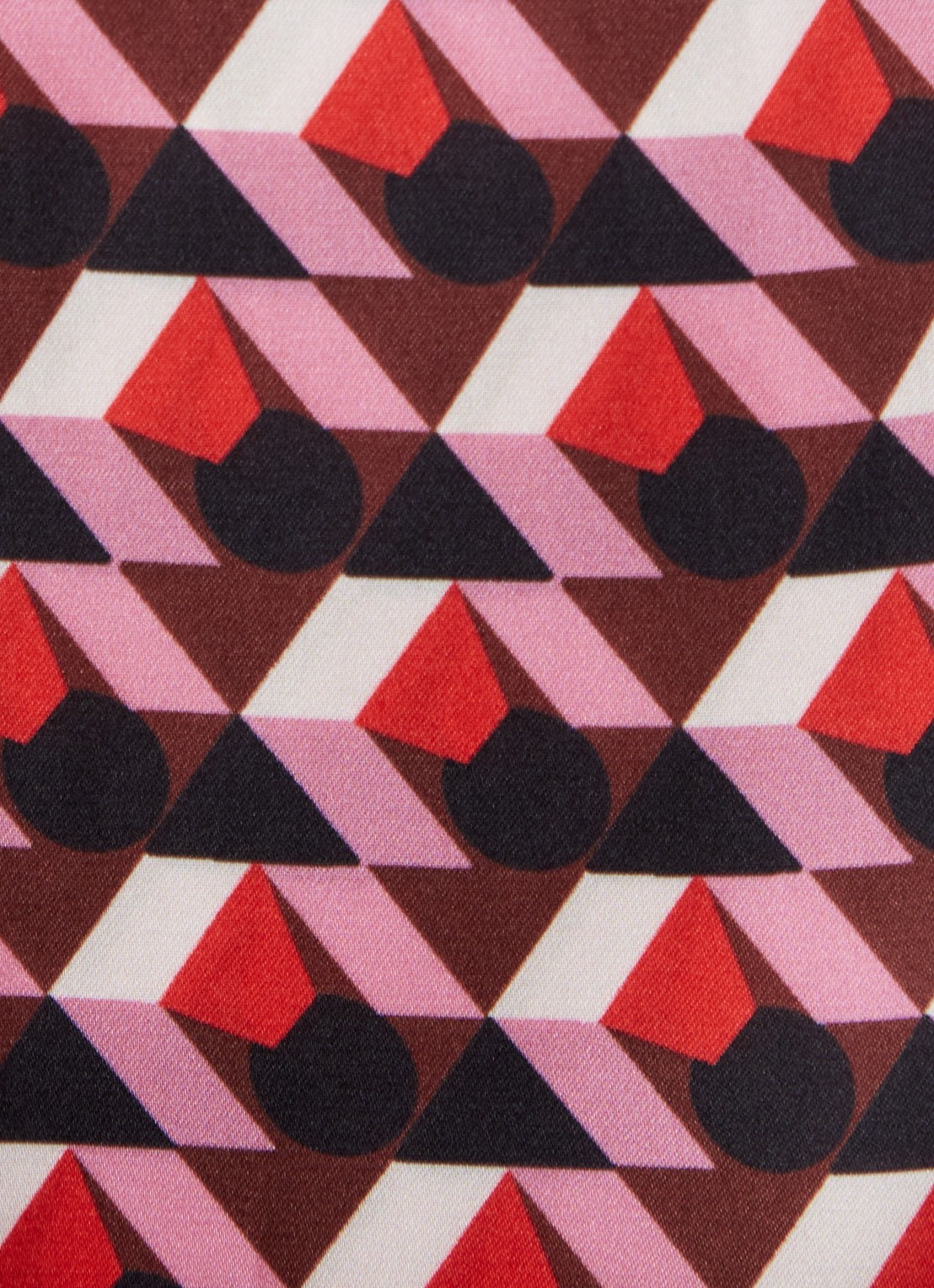 Cinque Cieata mini tuniekjurk van satijn met steekzakken - detail 5 roze