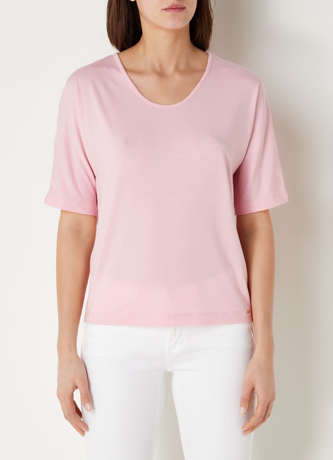 CINQUE Cilia T-shirt  - detail lichtroze