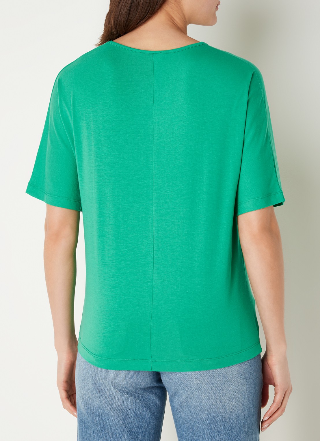 CINQUE Cilia T-shirt  - achterkant 3 groen